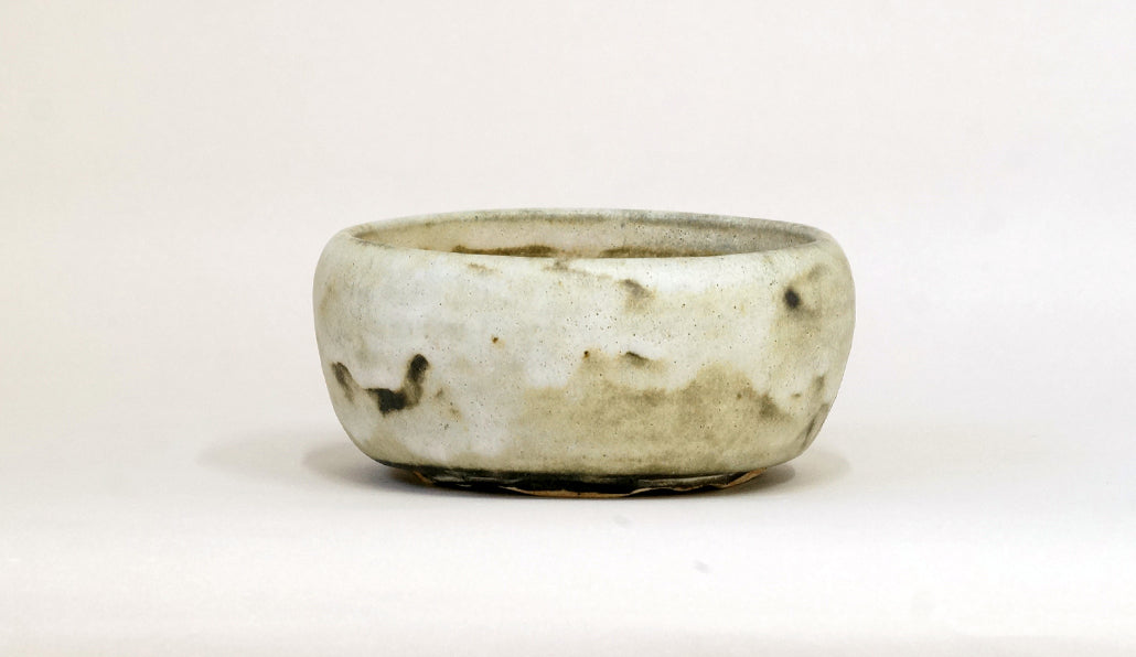 雪景色の丸鉢 艸屋 12cm A054