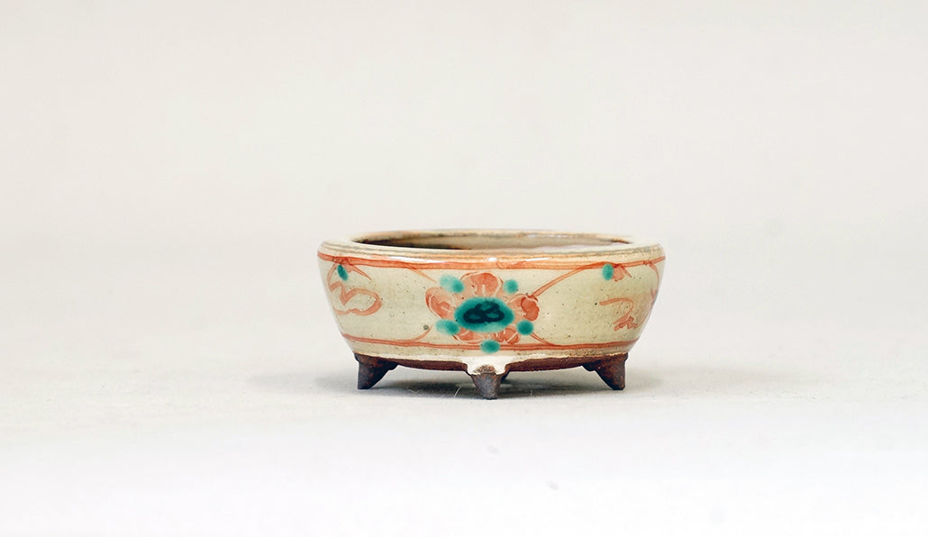 赤絵丸鉢 月山 6cm JG316