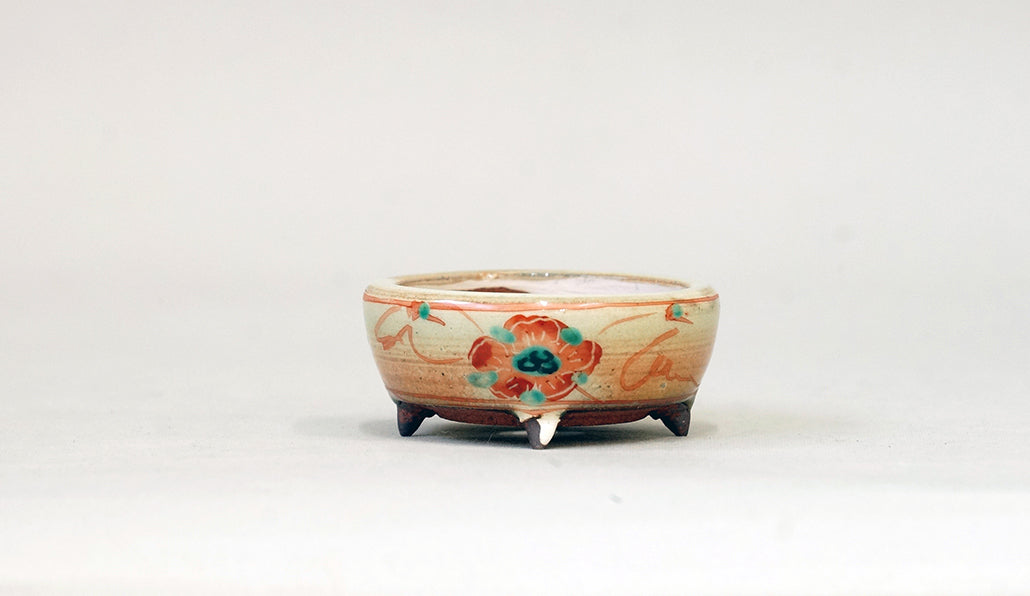 赤絵丸鉢 月山 6cm JG318