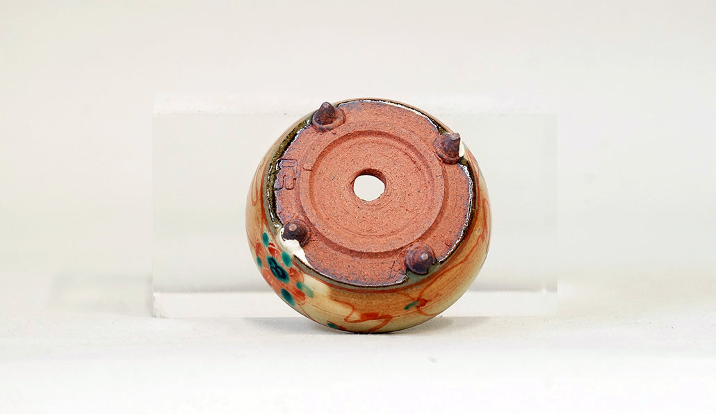 赤絵丸鉢 月山 6cm JG318