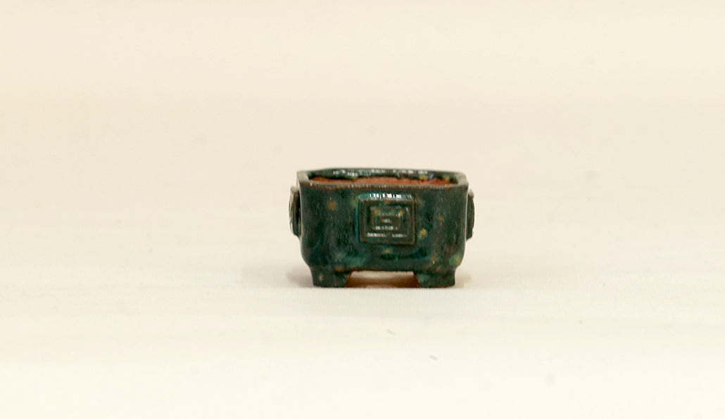 雷文の正方鉢 みさき圭 3.5cm K026