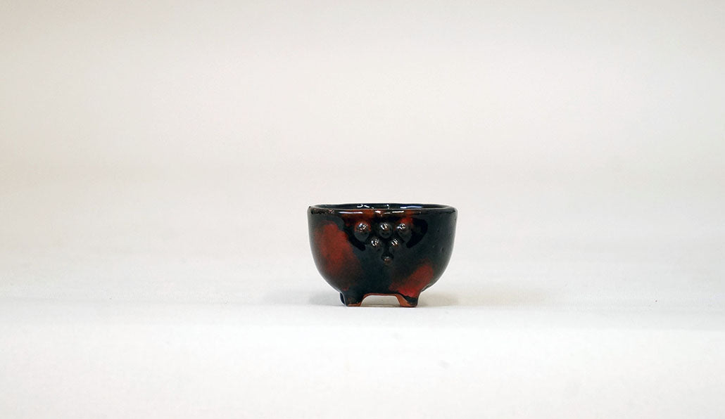 てんとう虫みたいな丸鉢 みさき圭 3.5cm K047