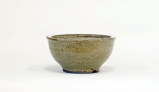 土色の丸鉢 艸屋 13.6cm A053