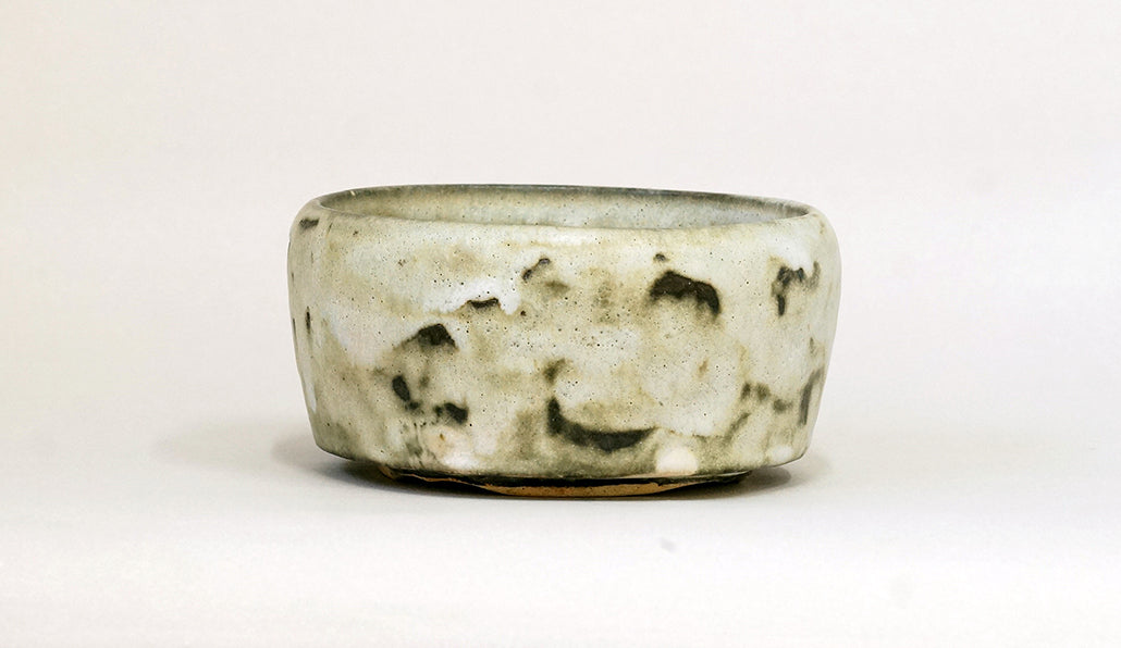 雪山風景の丸鉢 艸屋 12cm A055