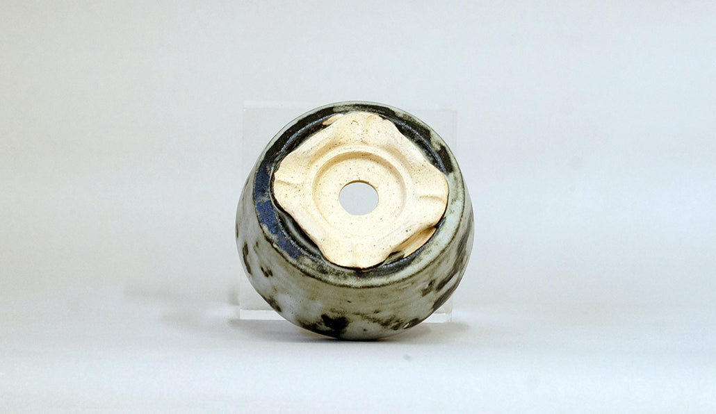 雪山景色の丸鉢 艸屋 9.3cm A056