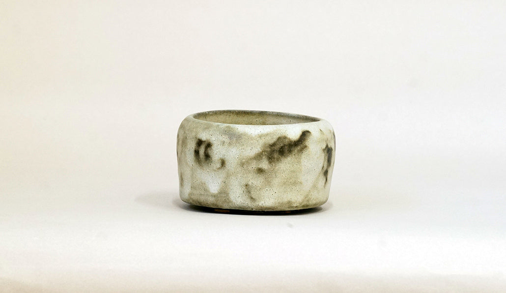 雪山景色の丸鉢 艸屋  8cm A059