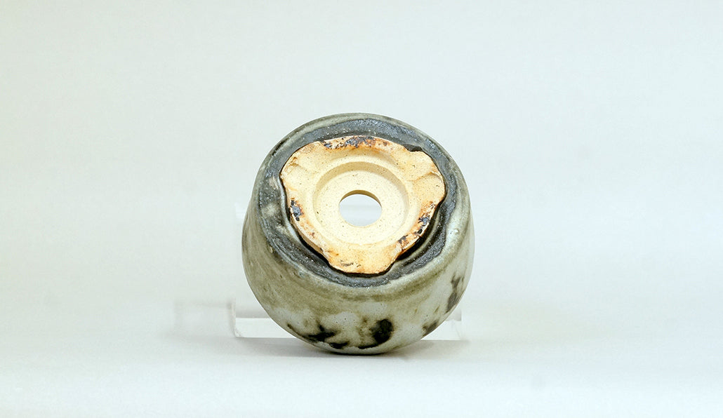 雪山景色の丸鉢 艸屋  8cm A059