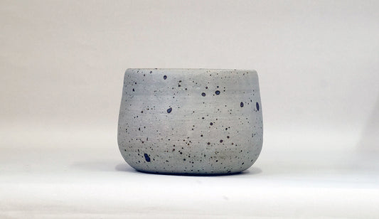 へそ高丸尻鉢 艸屋  12.8cm A068