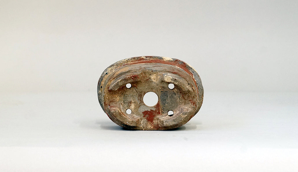 盆栽鉢ストアゆきもの｜盆栽鉢｜カリーナ｜3つの土色楕円鉢