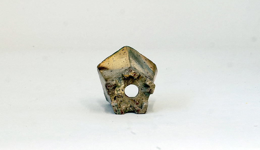 カリーナ 土目模様の五角鉢 4.5cm C24003