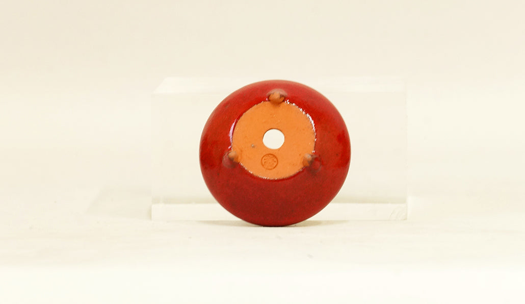 鶏血釉丸鉢 英明 4.5cm E612