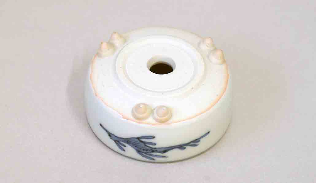 タツノオトシゴ丸鉢 月山 5.8 × 2.7 cm