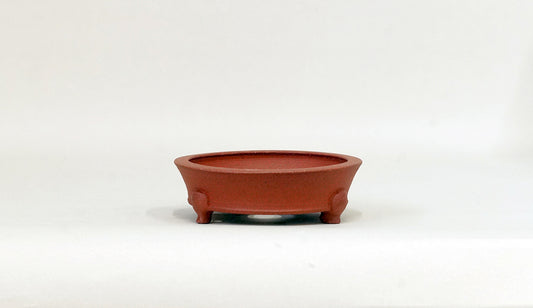 猫脚付浅丸鉢 英明 10.3cm JE008