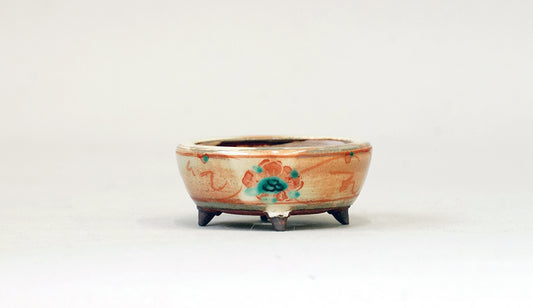 赤絵丸鉢 月山 6cm JG316