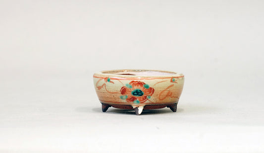 赤絵丸鉢 月山 6cm JG318