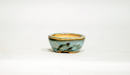 小判型ススキ野原の鉢 月山 4.5cm JG339