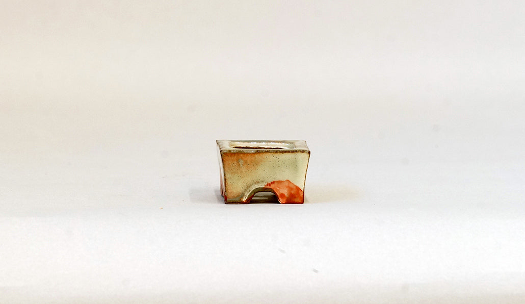 赤絵豆鉢 月山 3.7cm JG355