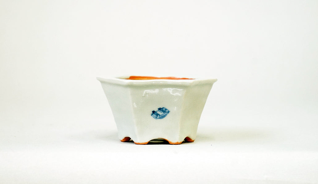 唐傘小僧の六角鉢 月山 7cm JG395 (夏のあやあしシリーズ）　