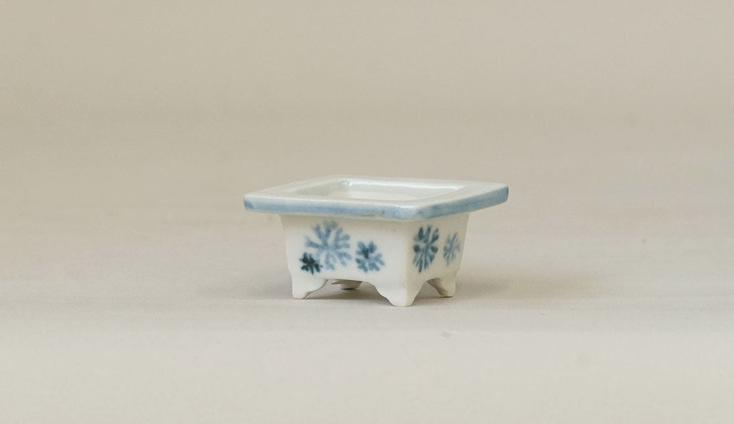 海松紋の天広ミニ長方鉢 石川友香 4.5cm Y076