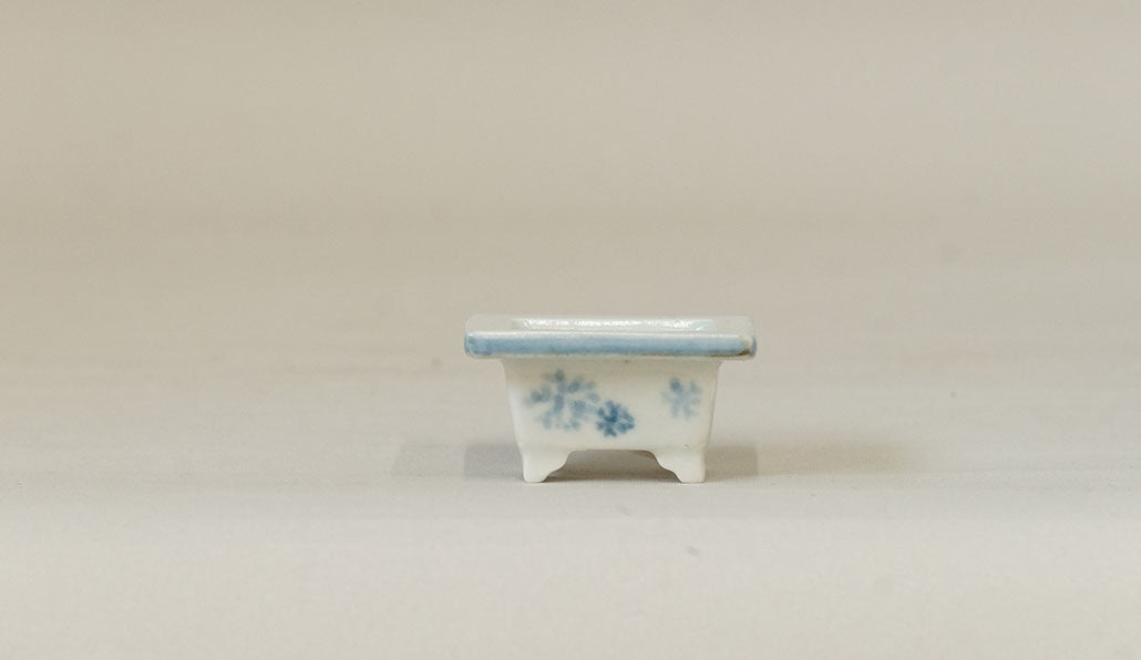 海松紋の天広ミニ長方鉢 石川友香 4.5cm Y076