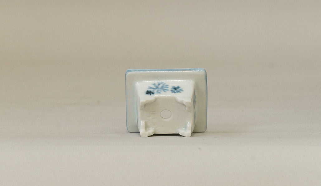 海松紋の天広ミニ長方鉢 石川友香 4.5cm Y076